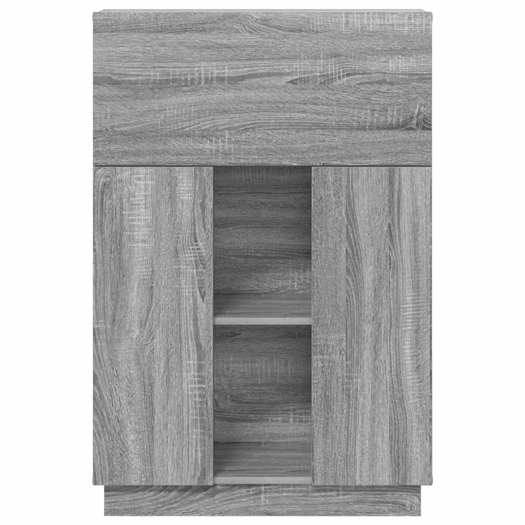 Schreibtisch Graues Sonoma 71.5 x 31.5 x 106.5 cm Holzwerkstoff