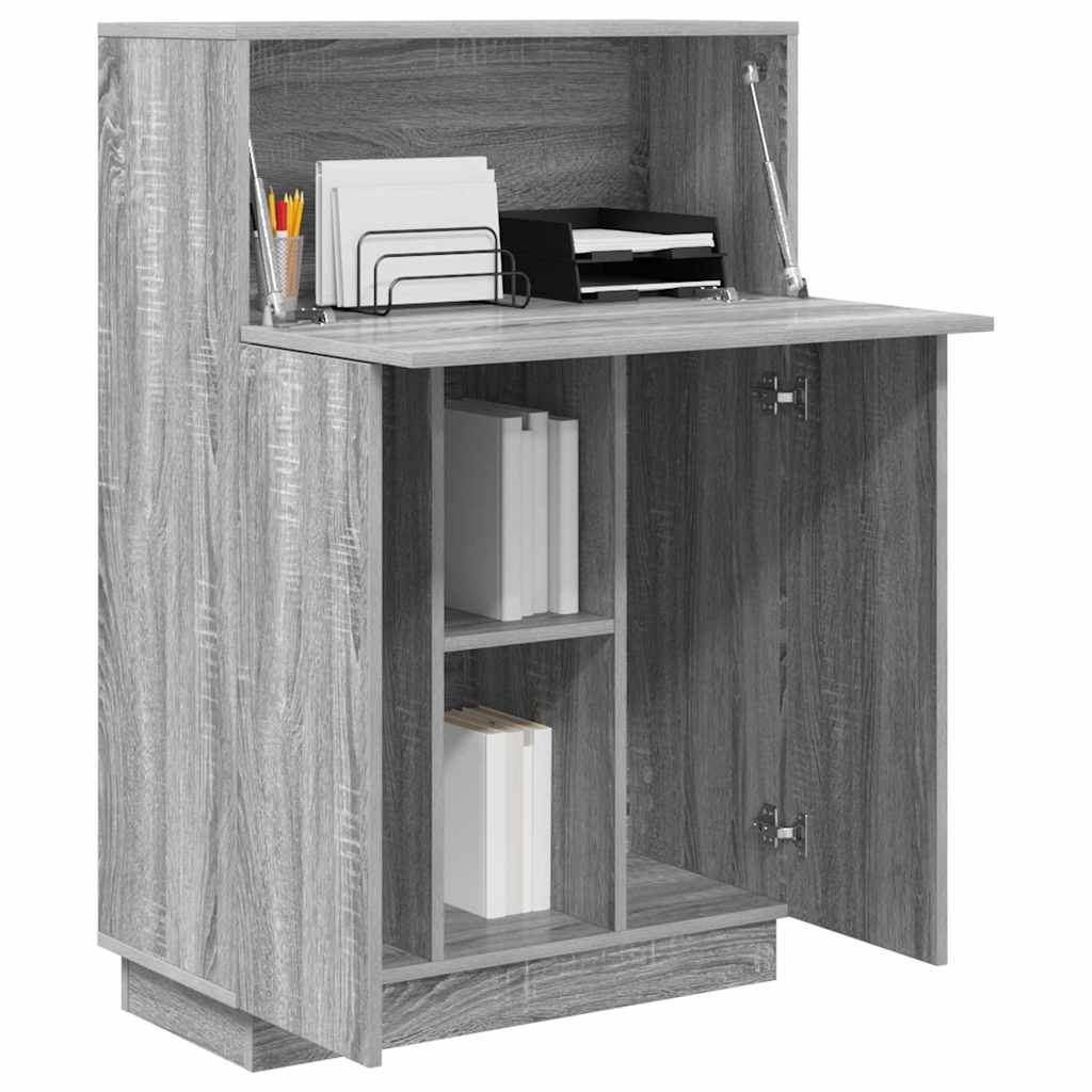 Schreibtisch Graues Sonoma 71.5 x 31.5 x 106.5 cm Holzwerkstoff