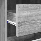 Schreibtisch Graues Sonoma 90 x 37,5 x 75 cm Holzwerkstoff