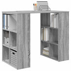 Schreibtisch Graues Sonoma 90 x 50 x 75 cm Holzwerkstoff