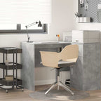 Schreibtisch Beton Grau 102 x 50 x 75 cm Holzwerkstoff