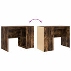 Schreibtisch Geräucherte Eiche 102 x 50 x 75 cm Holzwerkstoff