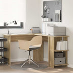 Eck-Schreibtisch Sonoma-Eiche 140 x 113,5 x 75 cm Holzwerkstoff
