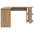 Eck-Schreibtisch mit Regal Artisan-Eiche 140 x 113,5 x 75 cm