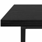 Couchtisch Schwarz Eichen-Optik 100 x 50 x 40 cm