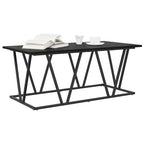 Couchtisch Schwarz Eichen-Optik 100 x 50 x 40 cm