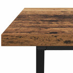 Couchtisch Altholz 100 x 50 x 40 cm Sperrholz und Metall