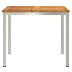 Esstisch Braun 90 x 90 x 75 cm Massivholz Akazie