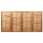 Esstisch Braun 180 x 90 x 75 cm Massivholz Akazie
