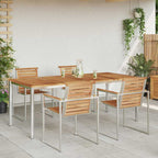 Esstisch Braun 200 x 90 x 75 cm Massivholz Teak