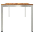 Esstisch Braun 200 x 90 x 75 cm Massivholz Teak