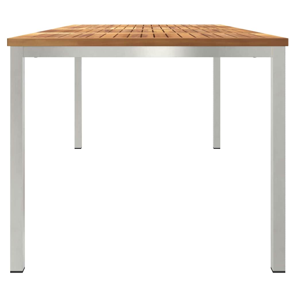 Esstisch Braun 200 x 90 x 75 cm Massivholz Teak