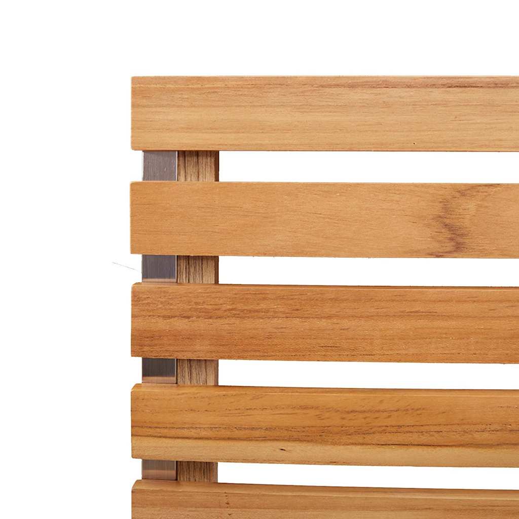 Gartenstuhl 2 pcs Öl-Natur 56 x 54,5 x 87 cm Massivholz Teak