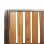 Gartenstuhl 4 pcs Braun 56 x 54,5 x 87 cm Massivholz Teak