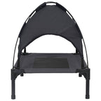 Hundebett Schwarz 62 x 48 x 61 cm Stahl
