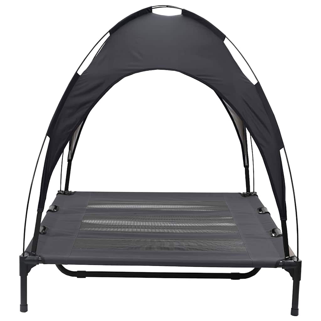 Hundebett Schwarz 122 x 93 x 106,5 cm Stahl