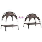Hundebett Braun 76 x 62 x 70,5 cm Stahl