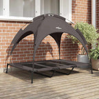 Hundebett Braun 122 x 93 x 106,5 cm Stahl