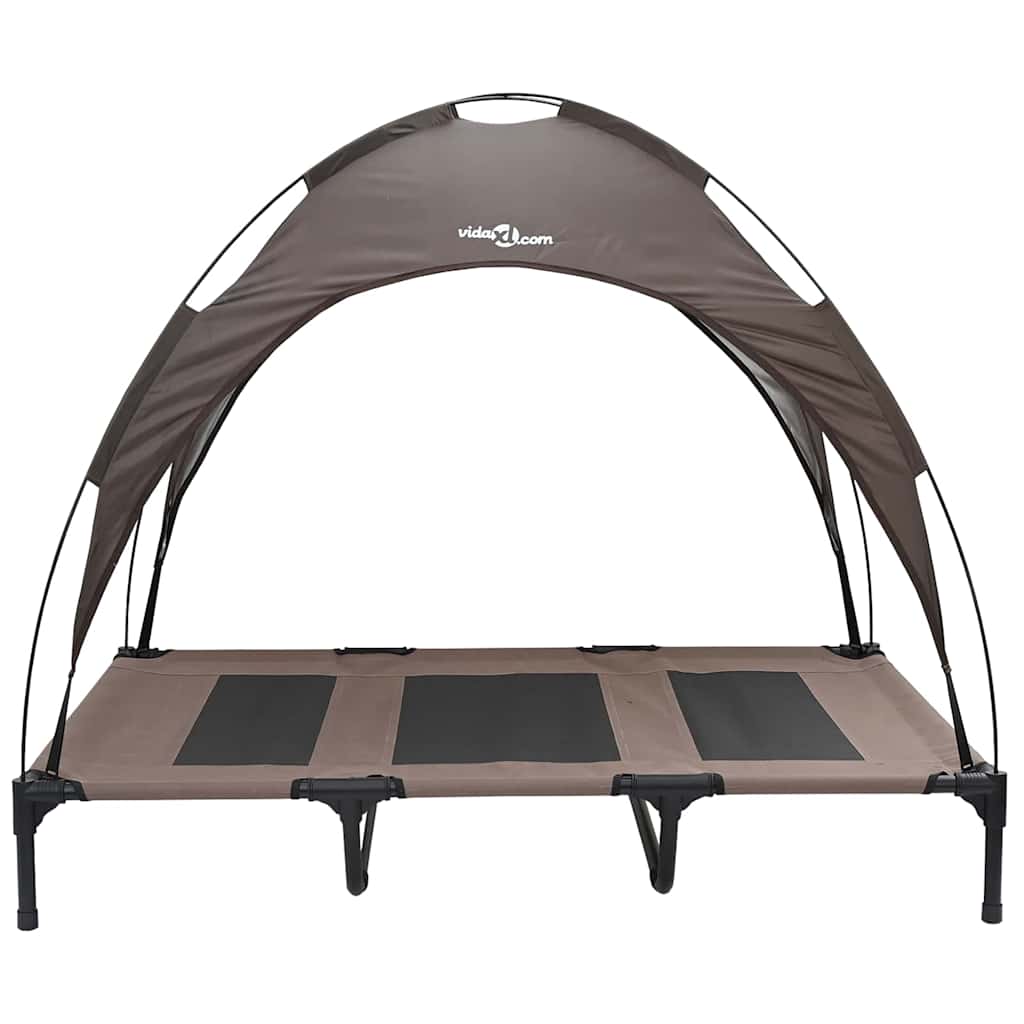 Hundebett Braun 122 x 93 x 106,5 cm Stahl