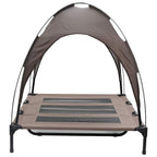 Hundebett Braun 122 x 93 x 106,5 cm Stahl