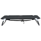 Hundebett Schwarz 90 x 55 x 18 cm Stahl