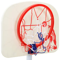 Fußball- und Basketball-Set für Kinder mit Bällen 98x50x70 cm