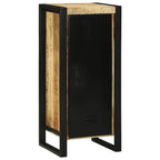Badezimmermöbel-Set mit Regal 2 pcs Braun Massives Mangoholz