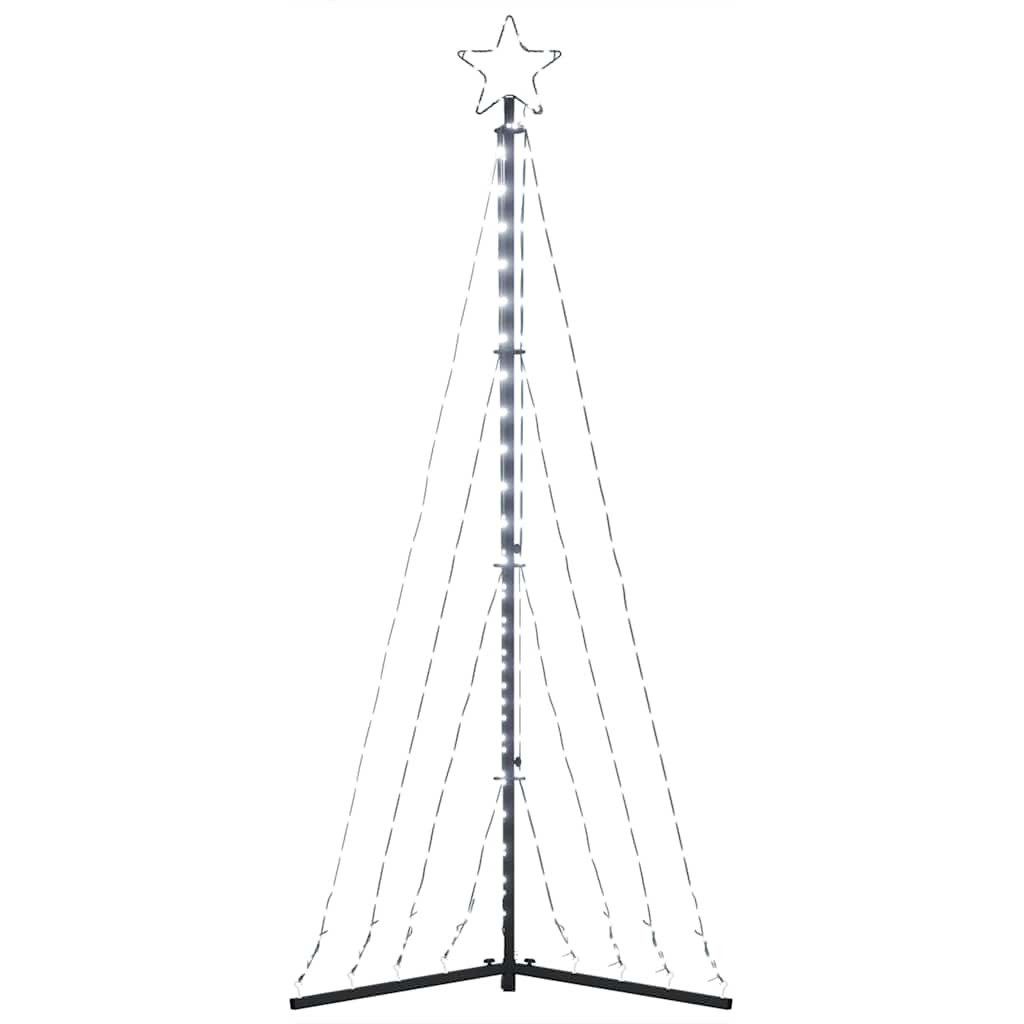 LED Weihnachtsbaum 339 LEDs Kaltweiß 182 cm