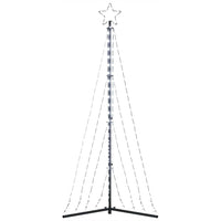 LED Weihnachtsbaum 339 LEDs Kaltweiß 182 cm