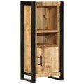Badschrank 40x30x90 cm Raues Massivholz Mango