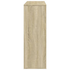 Bücherregal/Raumteiler Sonoma-Eiche 100x33x94,5 cm