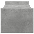 Monitorständer Betongrau 50x27x20 cm Holzwerkstoff