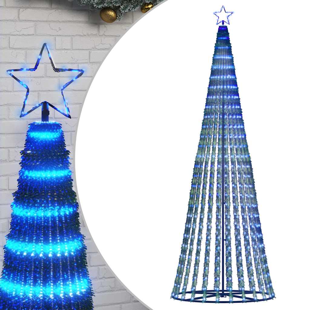 LED Weihnachtsbaum 475 LEDs Blau 247 cm