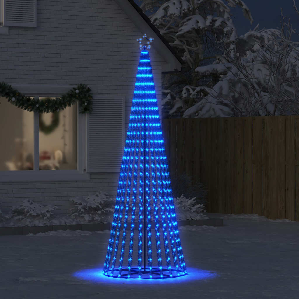 LED Weihnachtsbaum 475 LEDs Blau 247 cm