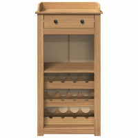 Weinschrank Panama 57x40x111,5 cm Massivholz Kiefer