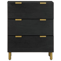 Sideboards 2 Stk. Schwarz 60x33x75 cm Holzwerkstoff