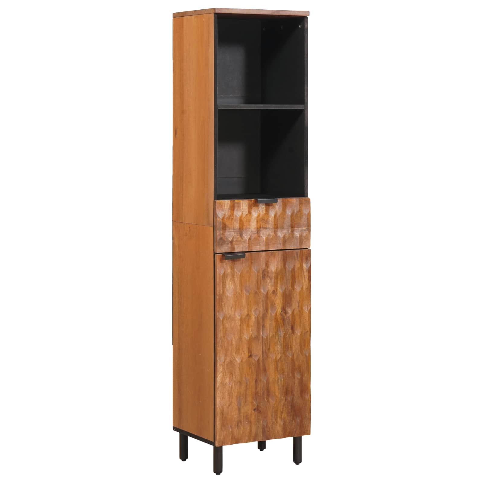 Badezimmer Sets 3 pcs Akazie Braun Winish Massivholz Mango