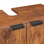 Badezimmer Sets 4 pcs Akazie Braun Winish Massivholz Mango