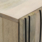 Badezimmermöbel-Set mit Schubladen 3 pcs Weiß Holzwerkstoff