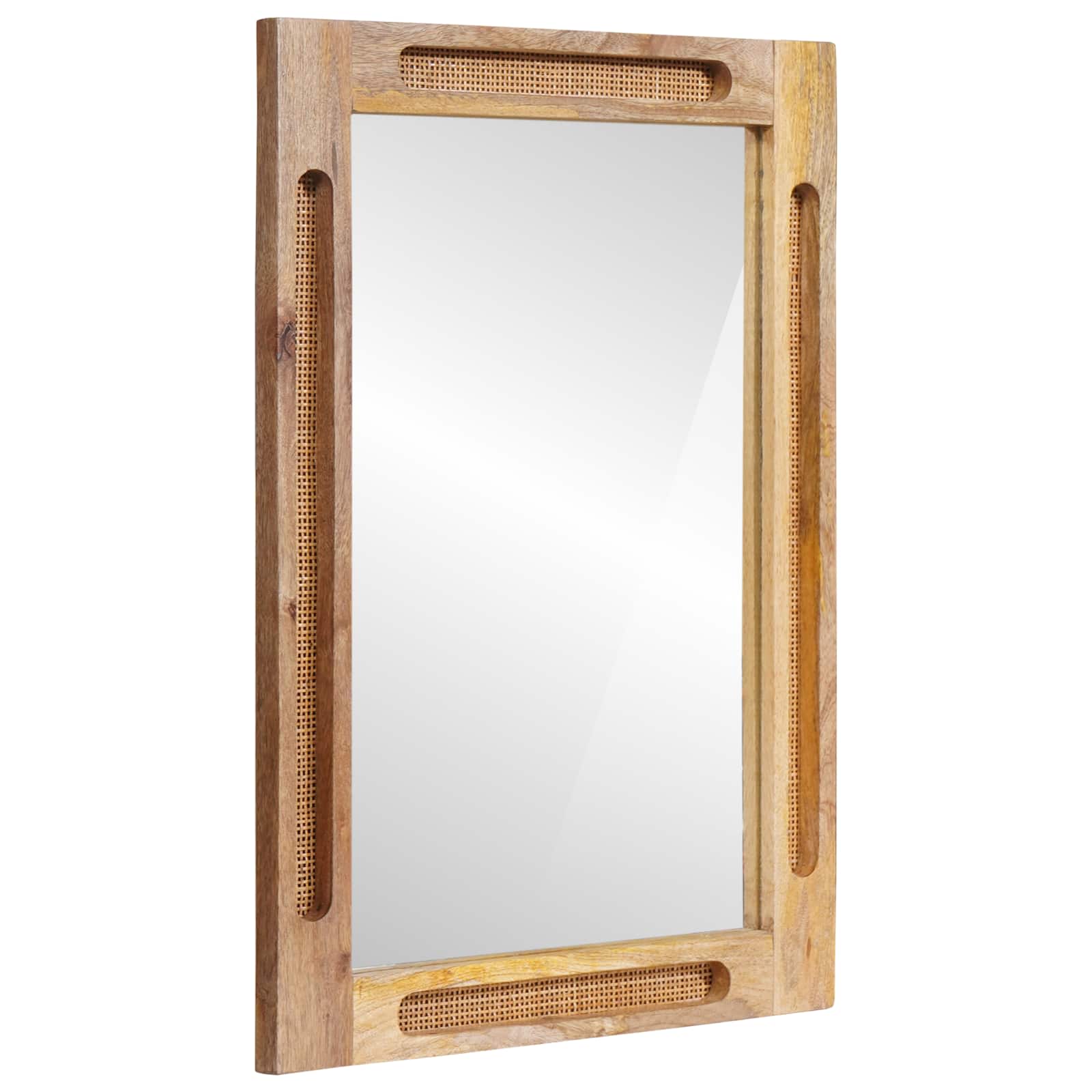 Badezimmer Sets mit Schubladen 3 pcs Natur Massivholz Mango