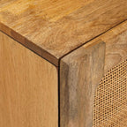 Badezimmer Sets mit Schubladen mit Regal Natur Massivholz Mango