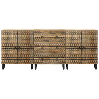 Sideboards 3 Stk. Massivholz Mango