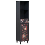 Badezimmerschrank-Set mit Schubladen 3 pcs Massivholz Mango