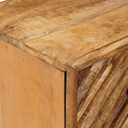 Badezimmerschrank-Set mit Schubladen 3 pcs Massivholz Mango