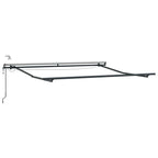 Markise Automatisch mit LEDs Braun 300x250 cm