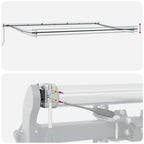 Markise Automatisch mit LEDs Braun 600x300 cm