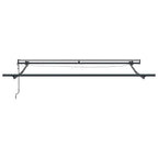Markise Automatisch mit LEDs Anthrazit & Weiß 300x250 cm