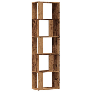 Bücherschrank Altholz-Optik 45x24x159 cm Holzwerkstoff