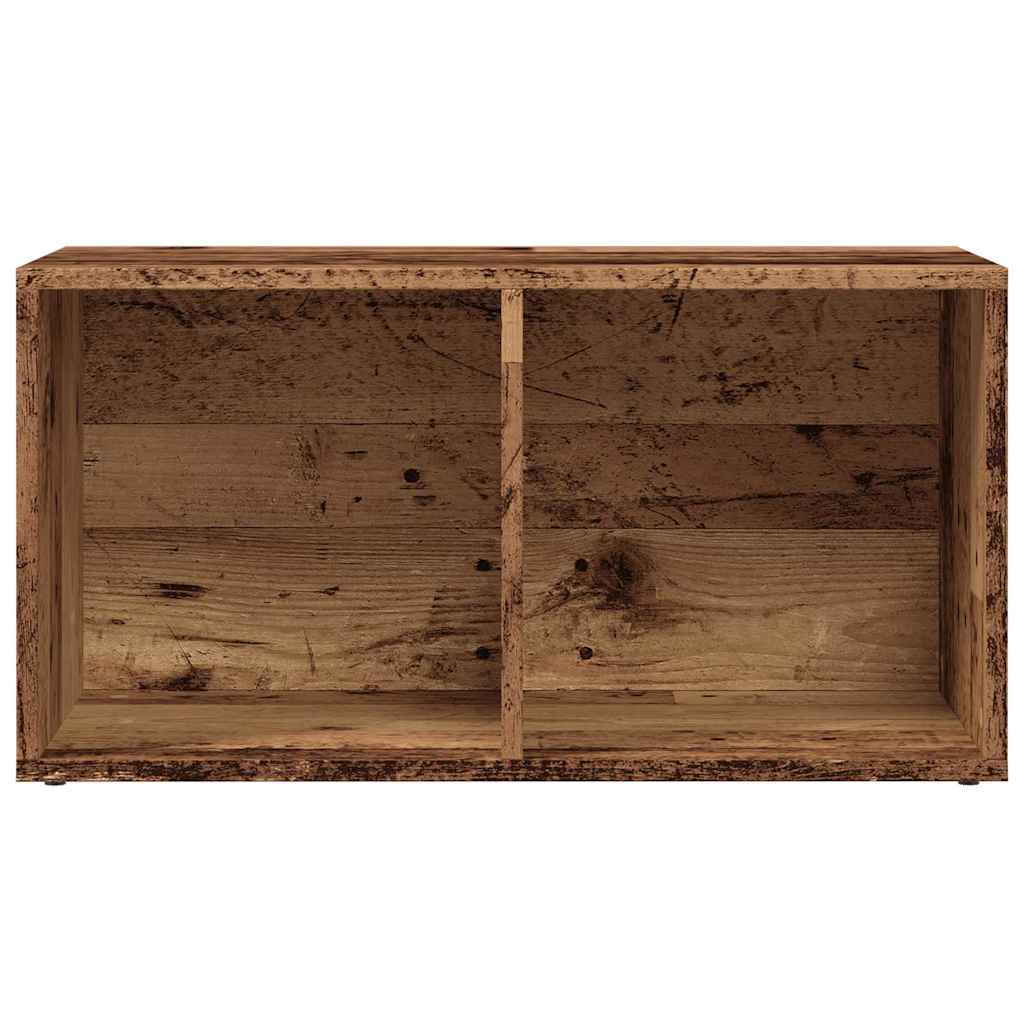 Aufbewahrungstruhe Altholz-Optik 69,5x34x36 cm Holzwerkstoff