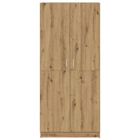 Kleiderschrank Artisan-Eiche 90x52x200 cm Holzwerkstoff